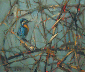 Eisvogel_2008_50x60_Öl-Lwd